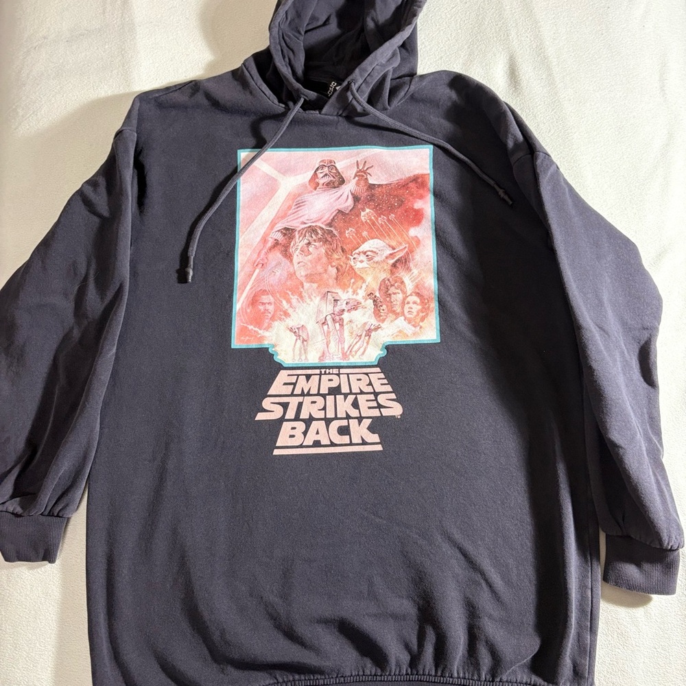 Star Wars Empire Strikes Back Hoodie - Black